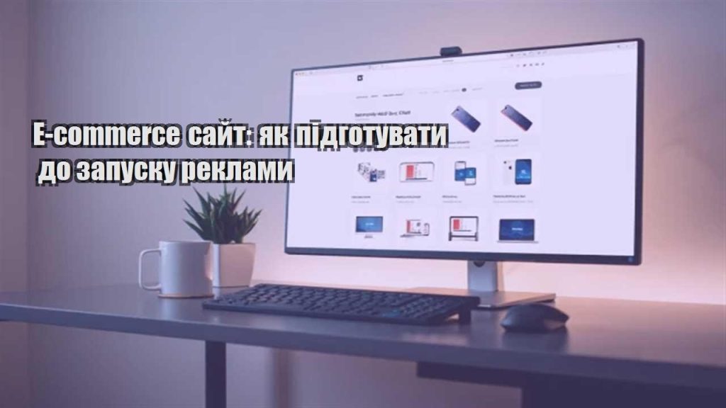 e commerce sajt yak pidgotuvaty do zapusku reklamy