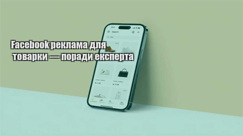 facebook reklama dlya tovarky — porady eksperta