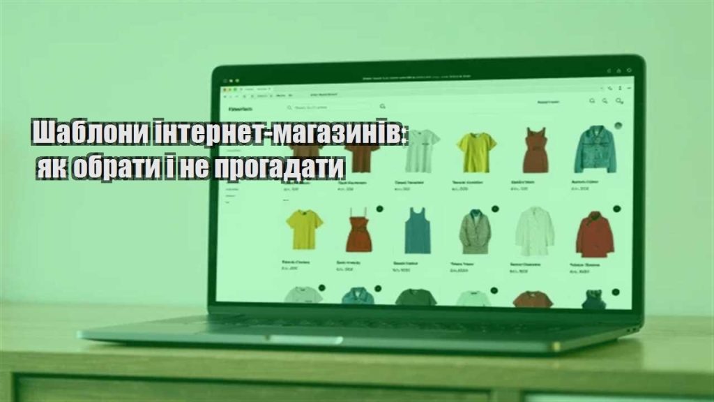 shablony internet magazyniv yak obraty i ne progadaty