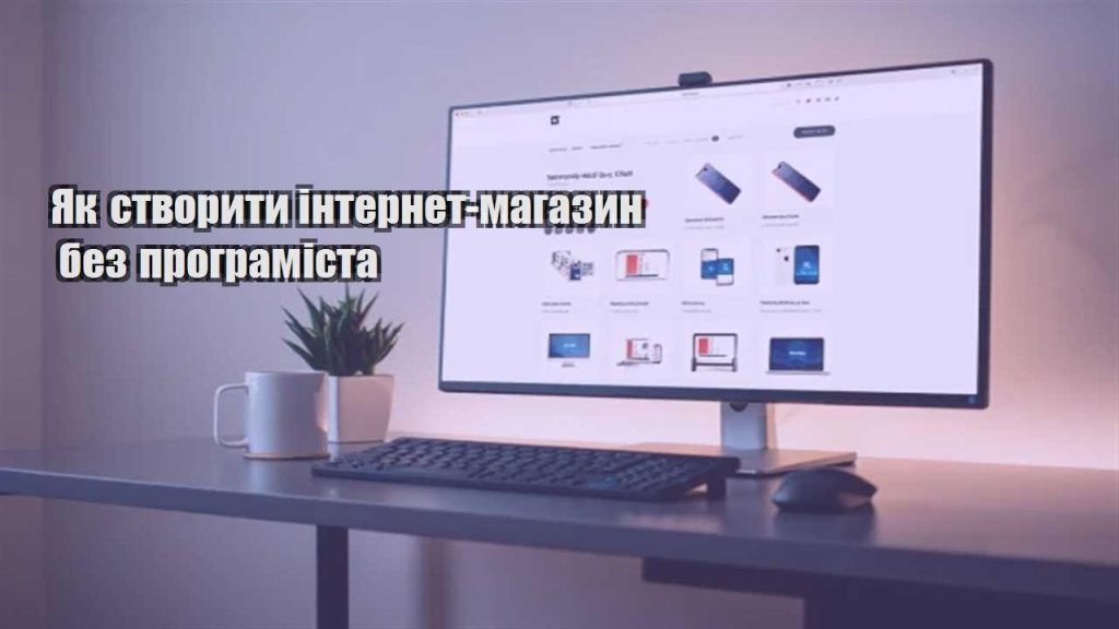 yak stvoryty internet magazyn bez programista