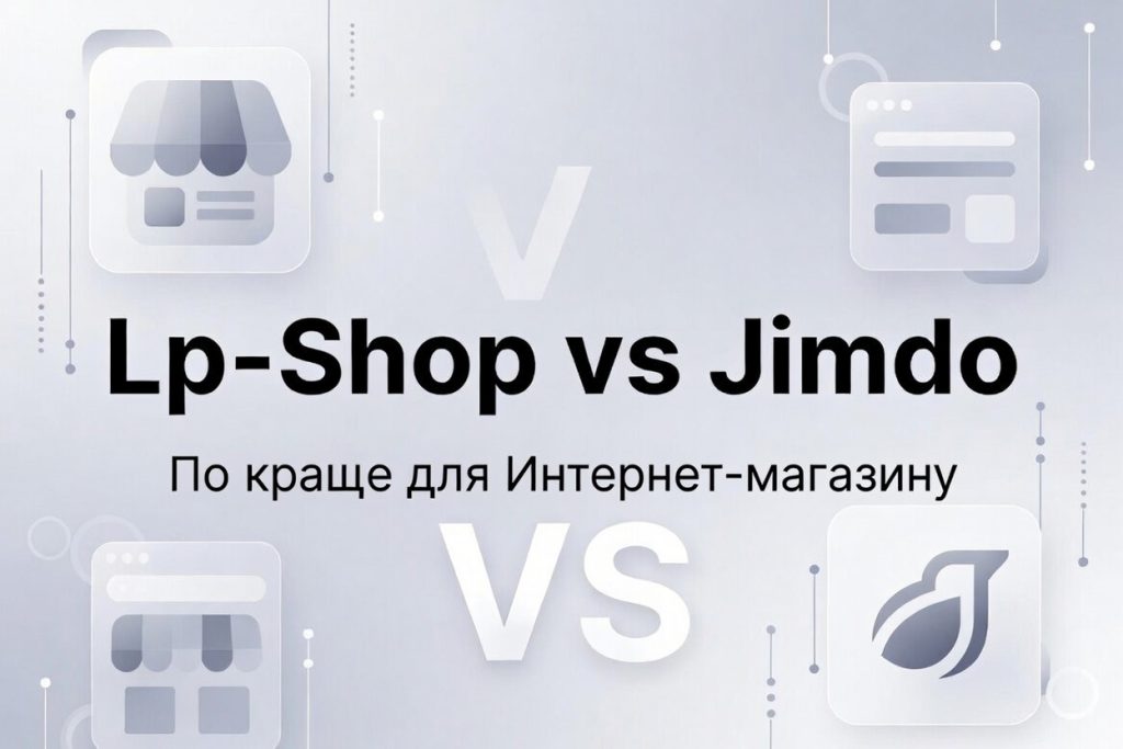 Lp-Shop vs Jimdo — що краще для інтернет-магазину