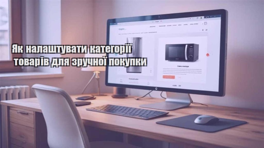 yak nalashtuvaty kategoriyi tovariv dlya zruchnoyi pokupky