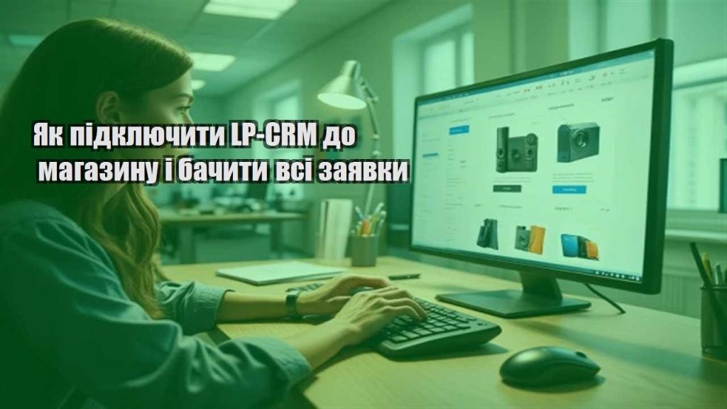 yak pidklyuchyty lp crm do magazynu i bachyty vsi zayavky