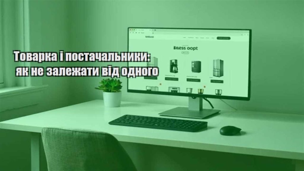 tovarka i postachalnyky yak ne zalezhaty vid odnogo