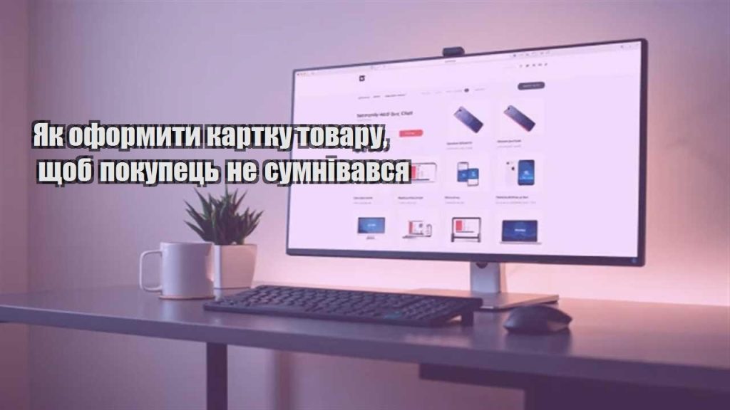 yak oformyty kartku tovaru shhob pokupecz ne sumnivavsya
