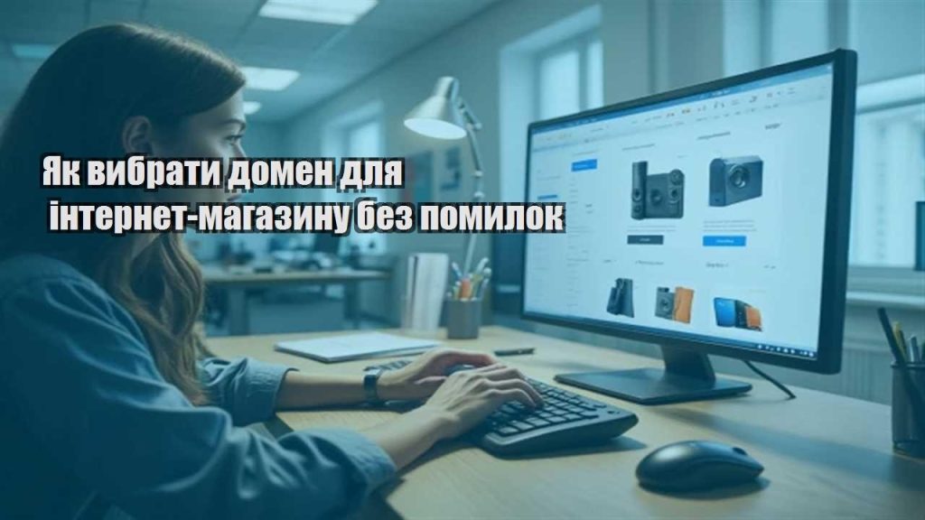 yak vybraty domen dlya internet magazynu bez pomylok