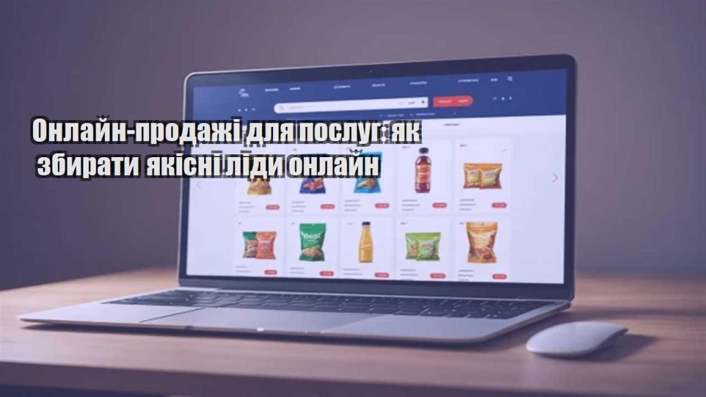 onlajn prodazhi dlya poslug yak zbyraty yakisni lidy onlajn