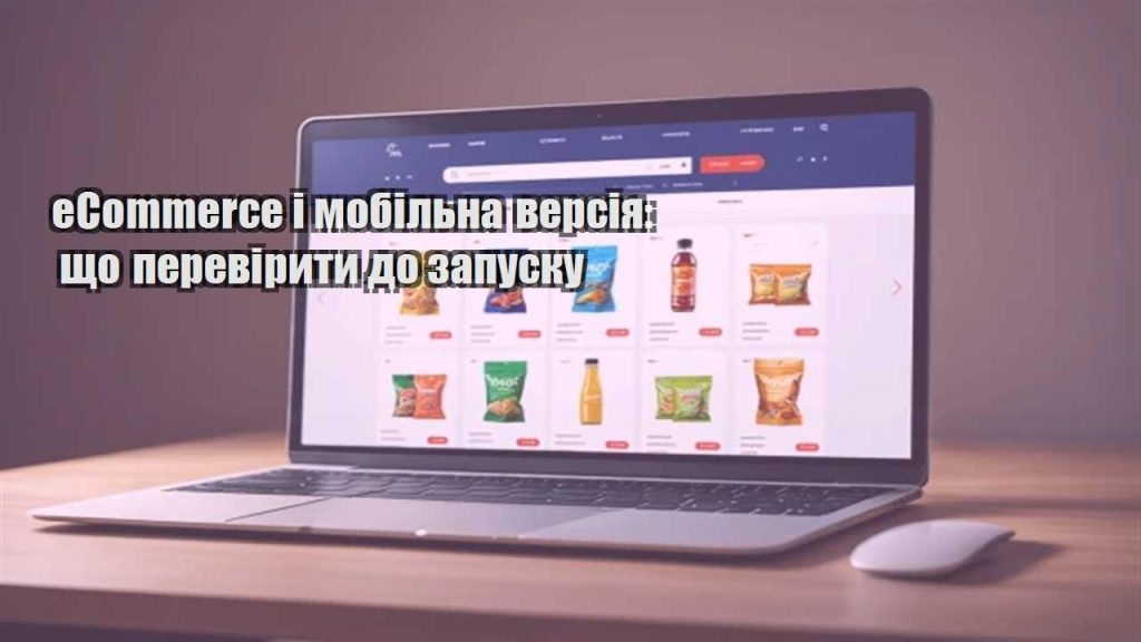 ecommerce i mobilna versiya shho pereviryty do zapusku