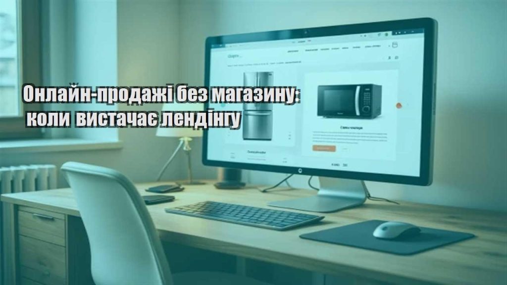 onlajn prodazhi bez magazynu koly vystachaye lendingu
