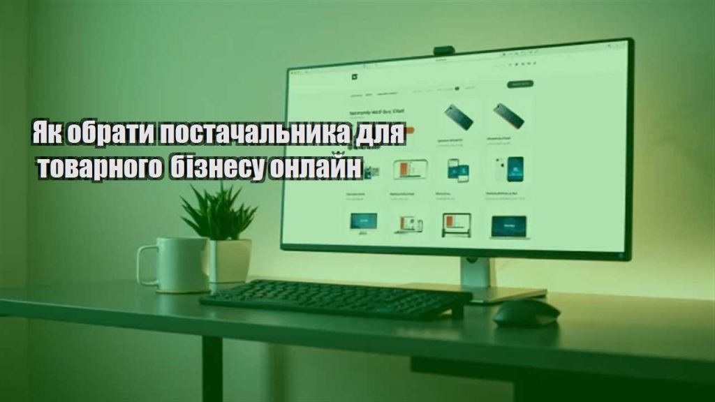 yak obraty postachalnyka dlya tovarnogo biznesu onlajn