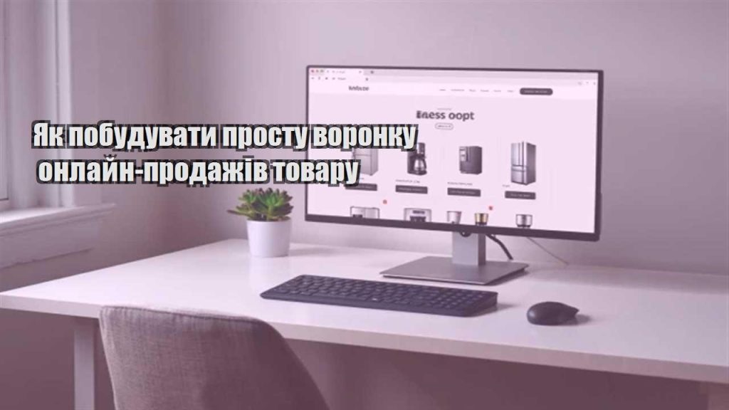 yak pobuduvaty prostu voronku onlajn prodazhiv tovaru