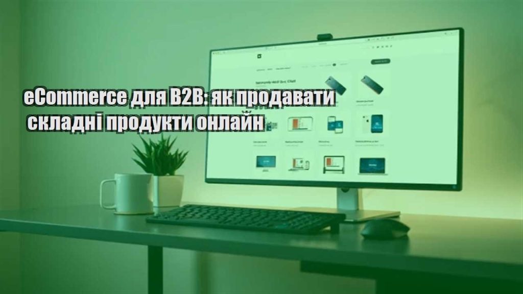 ecommerce dlya b2b yak prodavaty skladni produkty onlajn