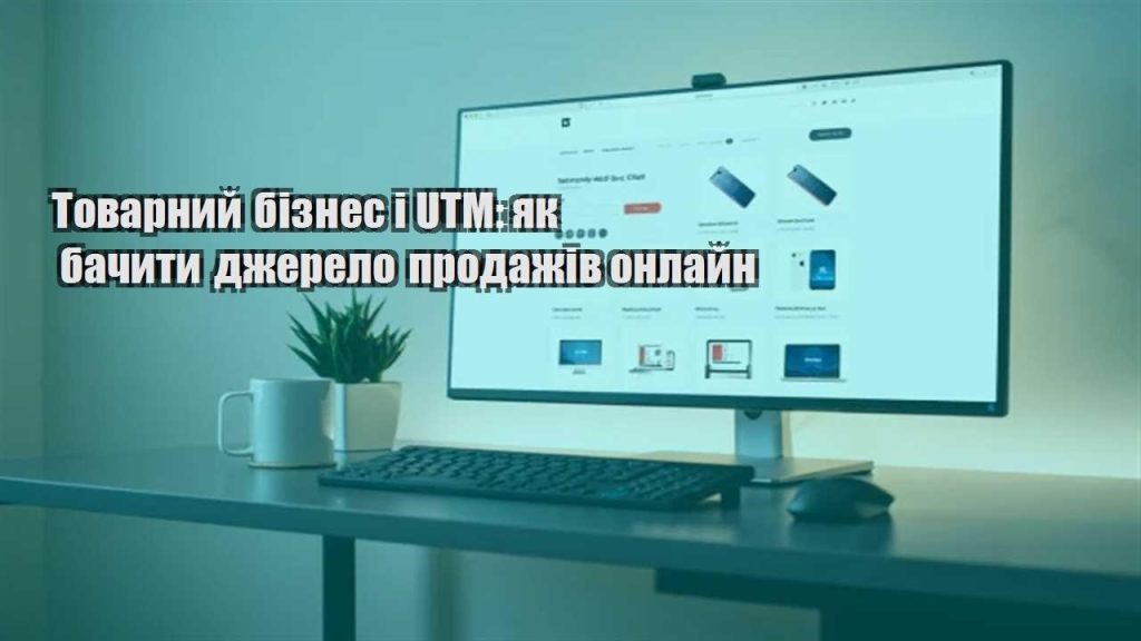 tovarnyj biznes i utm yak bachyty dzherelo prodazhiv onlajn