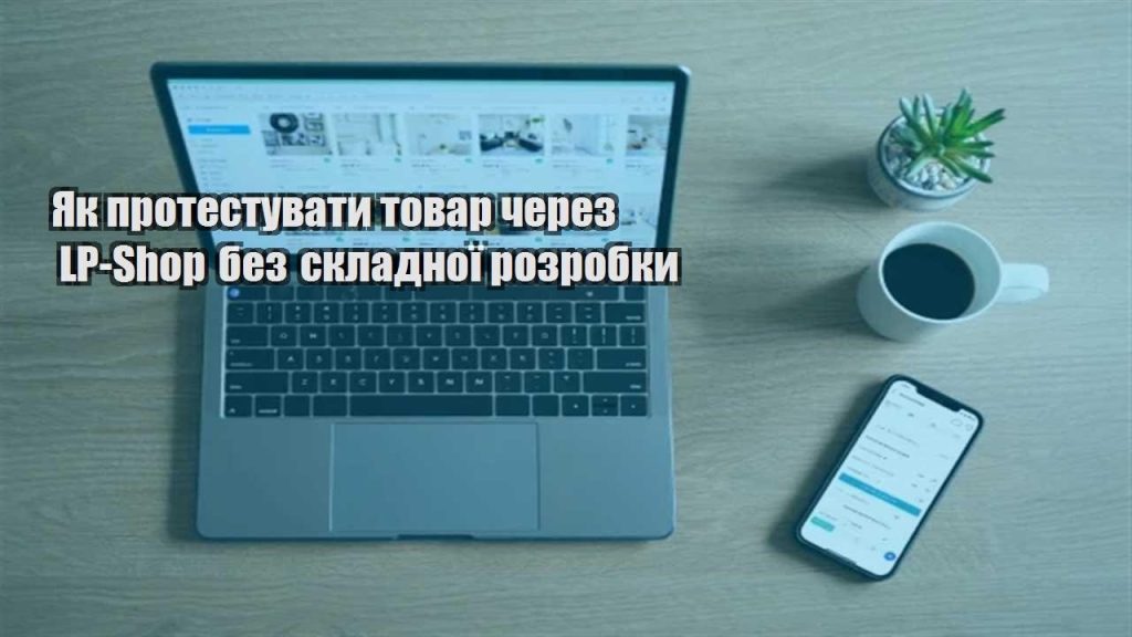 yak protestuvaty tovar cherez lp shop bez skladnoyi rozrobky