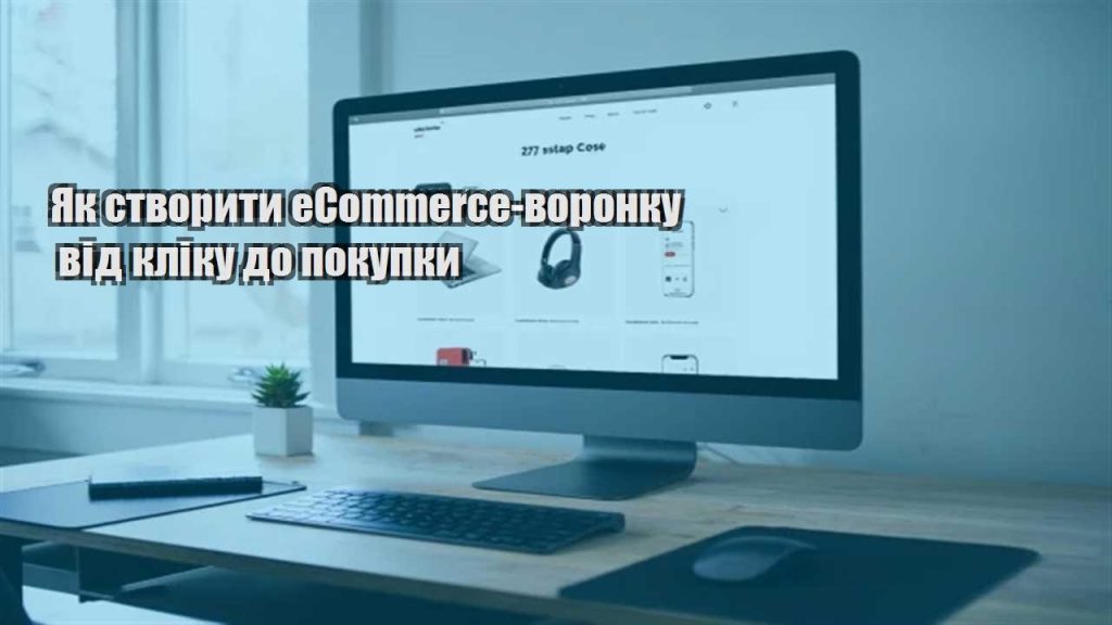 yak stvoryty ecommerce voronku vid kliku do pokupky